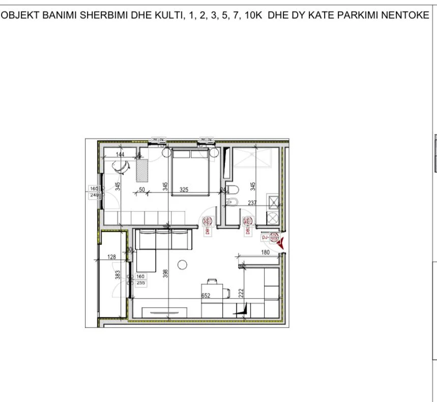 Tirane, shitet apartament 1+1 , 67 m² 138.000 € 