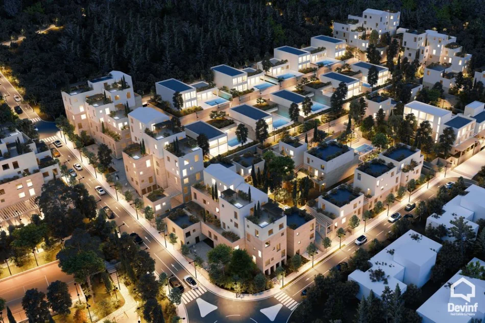 Dhermi - Palase, shitet apartament 1+1+Ballkon Kati 1, 64 m² 175.230 € (Square Village, Dhërmi)