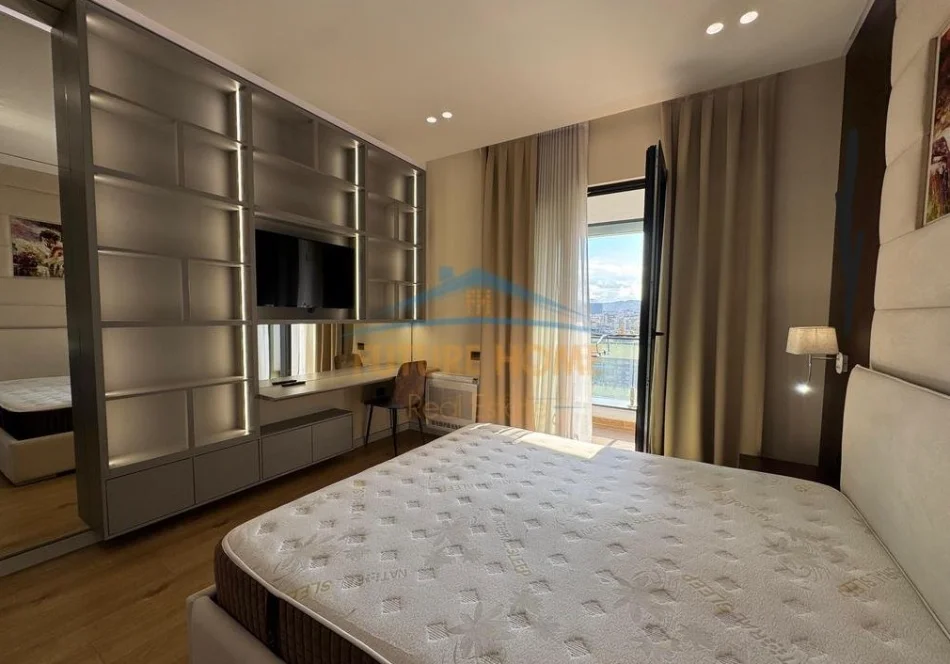 Tirane, jepet me qera apartament 1+1+Ballkon Kati 4, 76 m² 900 € (Square 21)