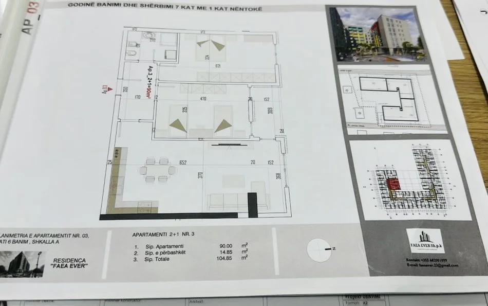 🔱APARTAMENTE 1+1, 2+1 NE SHITJE NE FUND BULEVARDIT TE RI