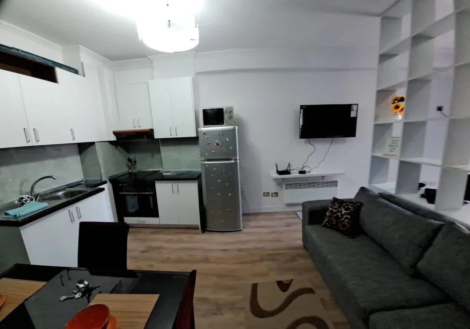 Tirane, jepet me qera garsonier 1+1 Kati 6, 45 m² 370 € (Astir tek Bohemi)
