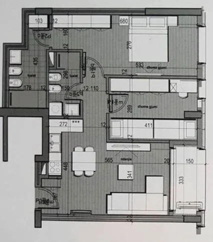 Tirane, shitet apartament 2+1+Aneks+Ballkon Kati 6, 94 m² 240.000 € (laprake)