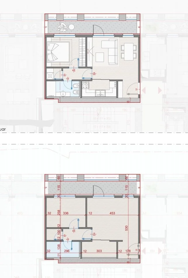 Tirane, shes apartament 1+1+Ballkon Kati 7, 83 m² 183.900 € (Manhattan Residence)