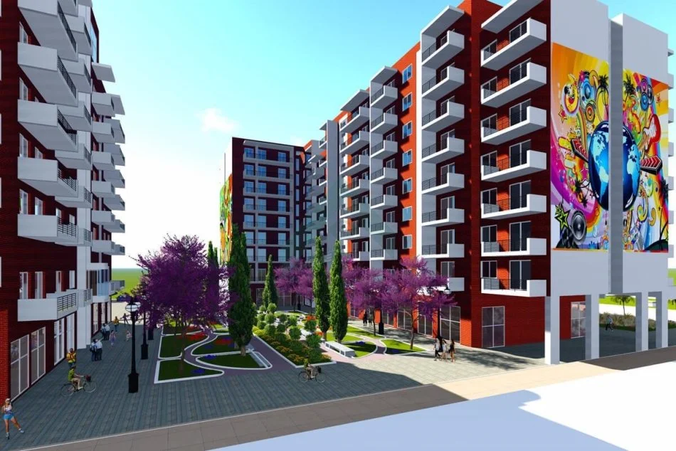 Tirane, jepet me qera apartament 2+1+Ballkon Kati 2, 85 m² 400 € (Afer Spitalit Amerikan 3)