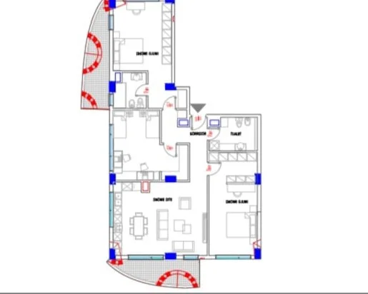 Tirane, shitet apartament 3+1+Aneks+Ballkon , 190 m² 417.120 € (Kopshti Botanik)