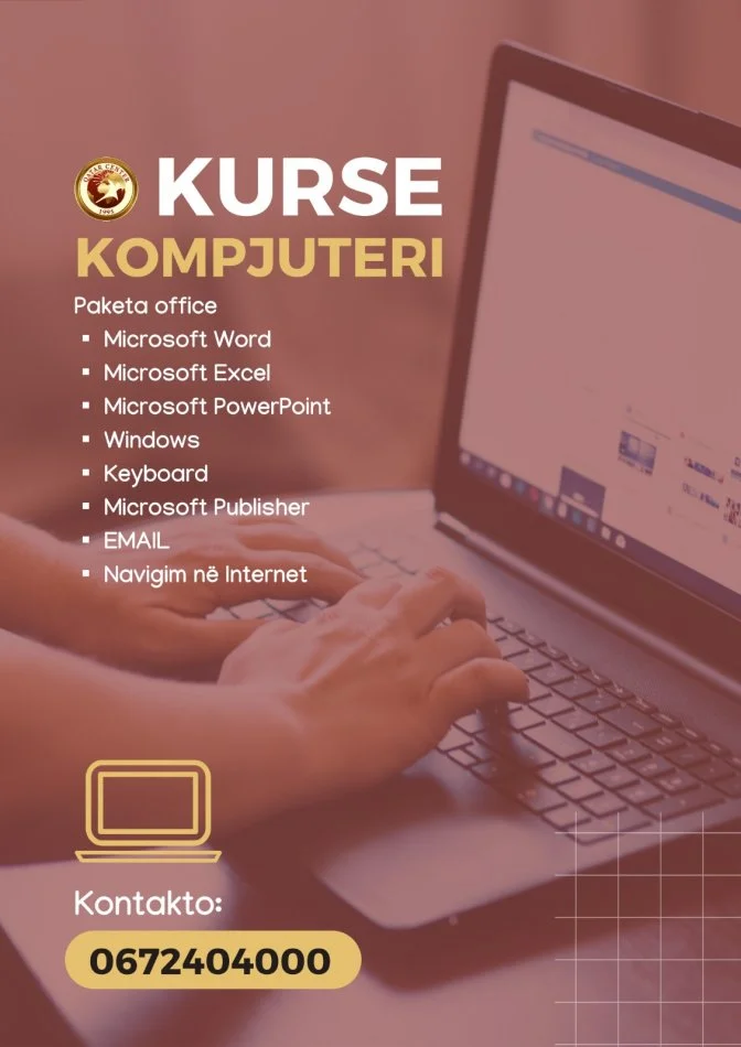 Tirane, kurse kompjuteri IT-Paketa Office Paketa Office