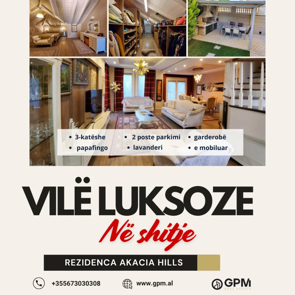 Vilë Ekskluzive për Shitje – Rezidenca Akacia Hills