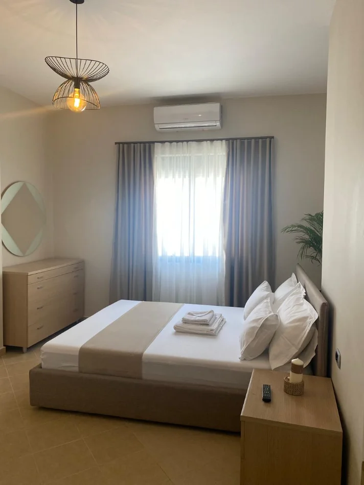 Durres, jepet me qera apartament 1+1 Kati 6, 70 m² 450 €