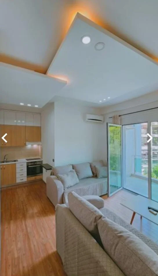 Tirane, jepet me qera apartament 1+1+Ballkon Kati 2, 60 m² 480 € 