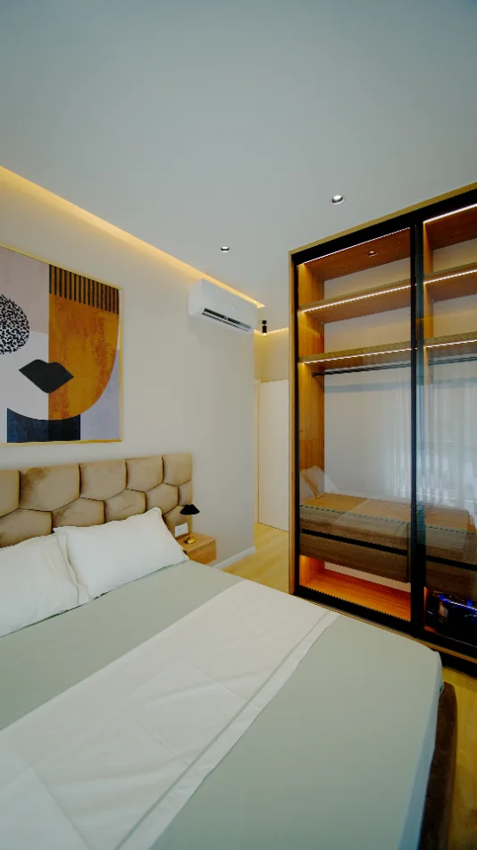 🏡 SHITET: 2+1 më Luxury në Residencën Kadiu - Ali Demi📍 100% I Ri | 70 m², Kati 4 (P.2026) Investim mbi 38.000€ ✨️ Çmimi: 168,000€