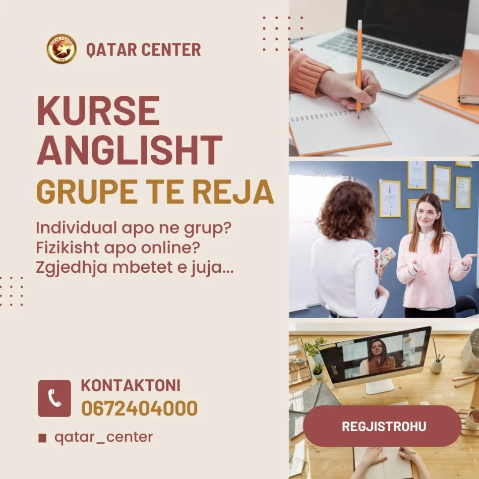 Tirane, kurse gjuhe anglisht Kurse per gjuhen Angleze