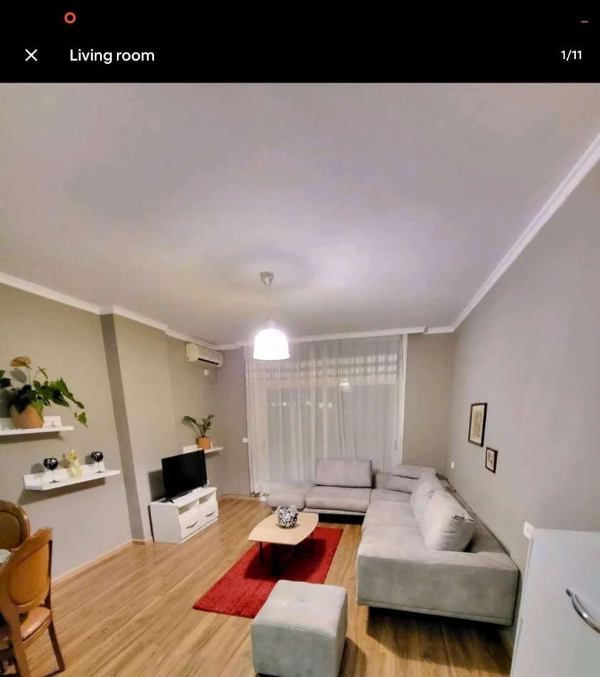 Tirane, jepet me qera apartament 1+1+Ballkon Kati 11, 70 m² 650 € (+355693414015)