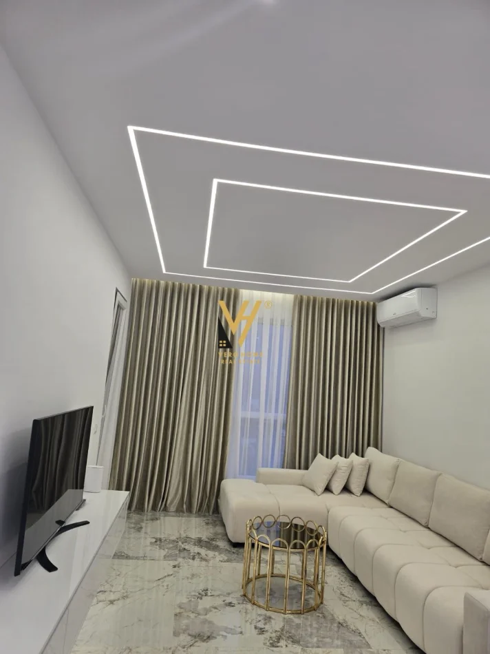 Tirane, jepet me qera apartament 1+1+Ballkon Kati 5, 65 m² 570 € (PASKUQAN)