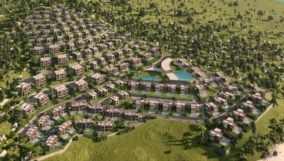 Dhermi - Palase, shitet apartament 2+1+Ballkon Kati 1, 116 m² 431.700 € (San Nicolas Palase)