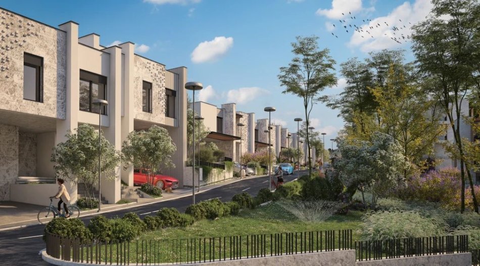 Tirane, shiten apartamente dhe vila ne kompleksin rezidencial me te ri ne Tirane Maison de la Terre ,2000 Euro/m2 (Mjull Bathore)