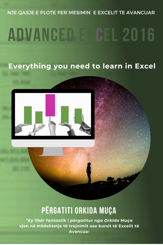 Tirane, ofroj Kurs  Privat Excel i Avancuar 2019 Fizik dhe Online mjaft efikas! - Very Effective Advanced Excel 2019 Privat Course Physically and Onli