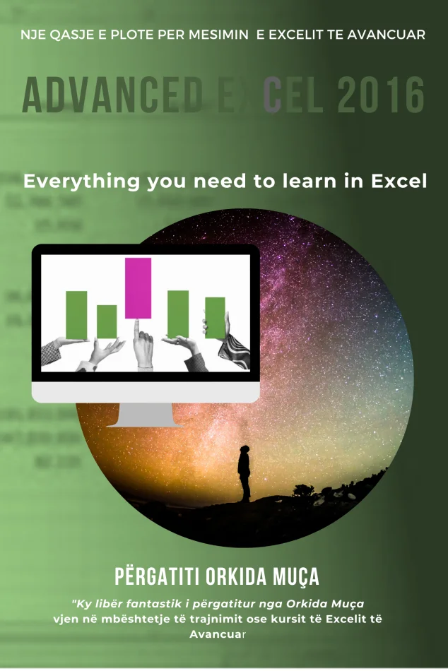 Tirane, ofroj Kurs  Privat Excel i Avancuar 2021 Fizik dhe Online mjaft efikas! - Very Effective Advanced Excel 2021 Privat Course Physically and Online