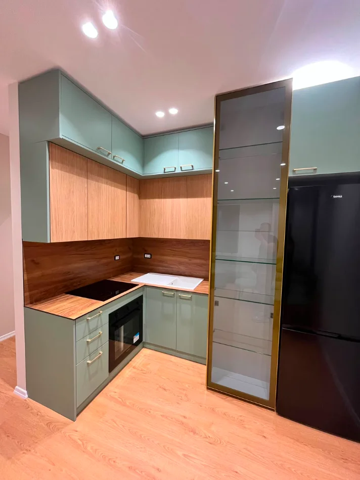 Tirane, jepet me qera apartament 2+1 Kati 7, 100 m² 800 € (Don Bosko)