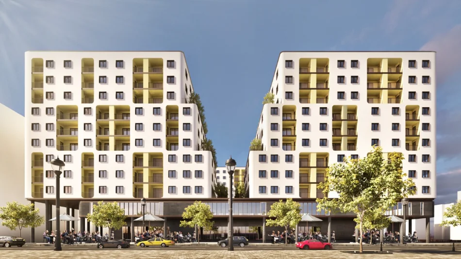 Tirane, jepet me qera apartament 1+1+Ballkon Kati 4, 65 m² 500 € (Grand Gallery, Yzberisht)