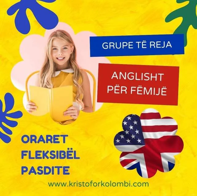 Tirane, ofrojme kurse gjuhe anglisht Për Fëmijë