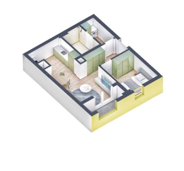 Tirane, shes apartament 1+1+BLK Kati 1, 65 m² 79.000 Euro (Rruga Pasho Hysa)