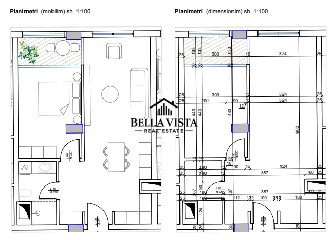 Sarande, shitet apartament 1+1 Kati 3, 73 m² 132.300 € 