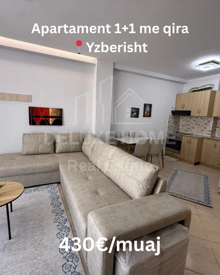 Tirane, jepet me qera apartament 1+1 Kati 7, 74 m² 430 € 