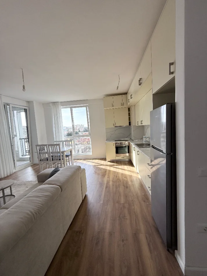 Me Qera : 2+1📍Bulevardi i Ri - Kati.6 - 60,000 Leke/Muaj - Sp.100m² - Pallat.V2025 || 🔥100% e Re