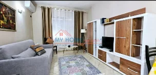 Tirane, jepet me qera apartament 1+1+Ballkon Kati 4, 75 m² 600 € (Rruga e Kavajes)