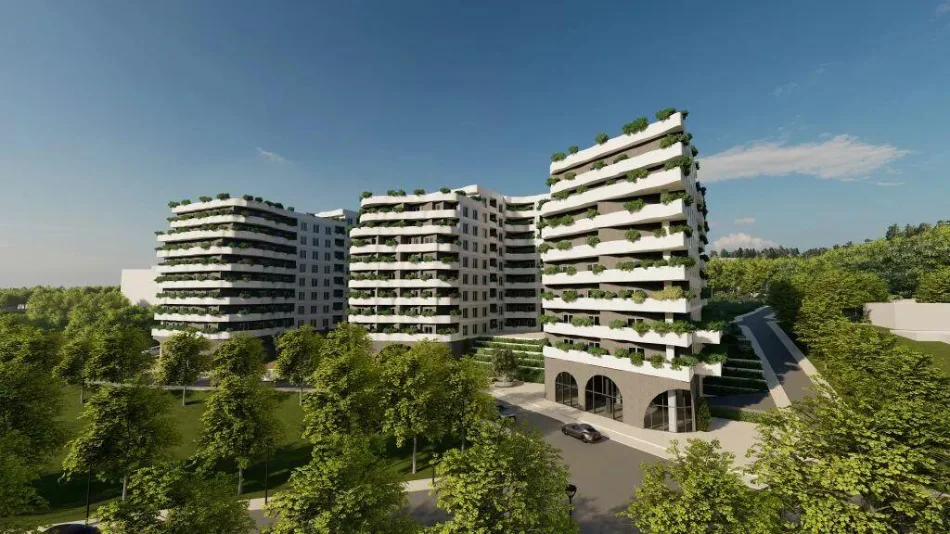 SHITET : 1+1📍Paskuqan (Aluna Complex) - Orientim Plot Diell🌞 - 88,600€ - Sp.71m² - Kt.6 || 10 minuta larg Qendres se Tiranes🏃🏻‍♂️