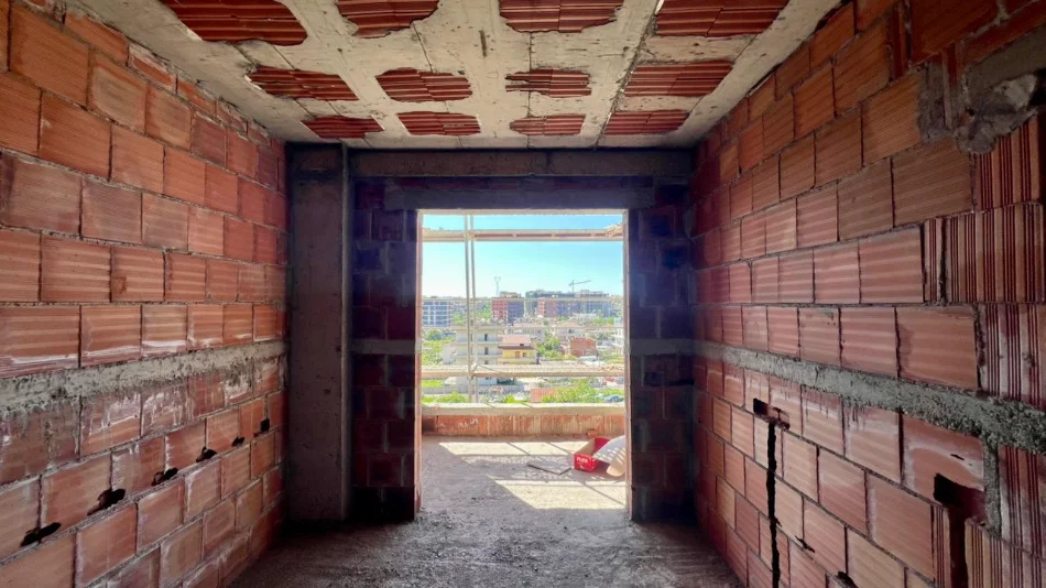 SHITET : 1+1 +Kuzhine e vecuar📍Paskuqan (Belfiore Residence) - Orientim:Jug🌞 - 89,500€ - Sp.78m² || Vendodhje Strategjike & Ambient i qete🌳