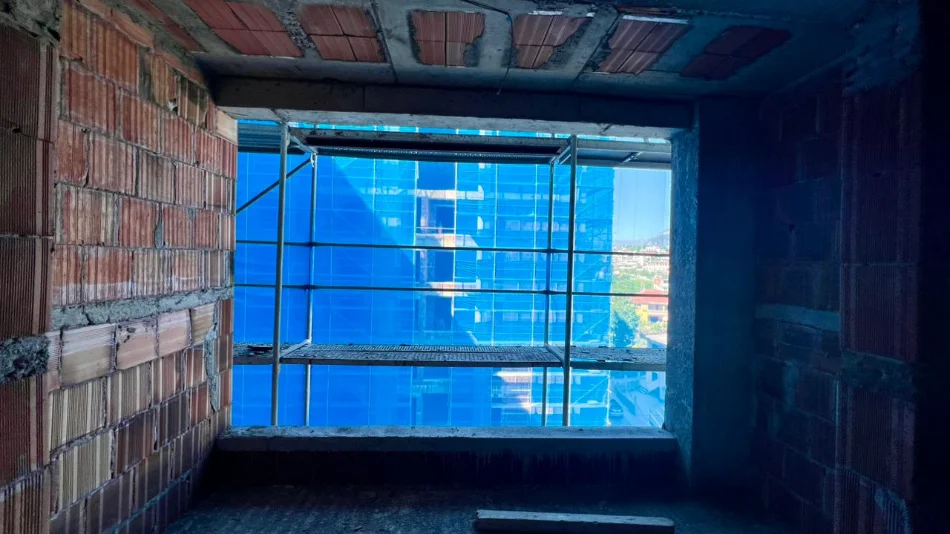 SHITET : 1+1📍Paskuqan (Belfiore Residence) - Orientim:Veri-Lindje🌞 - 80,600€ - Kt.8 - Sp.70m² || Vendodhje Strategjike & Ambient i qete🌳