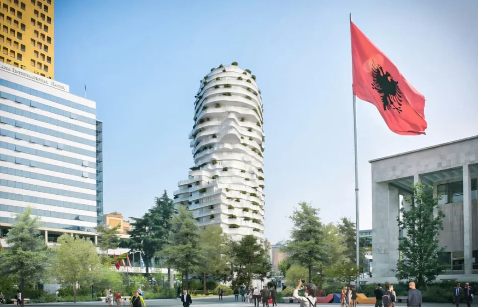 SHITET✨️: 1+1+2wc & Ballkon Gjigand 📍Qender, Tirana's Rock | 574,000€ | 4500€/m2 🔥 Ndertim V.2026