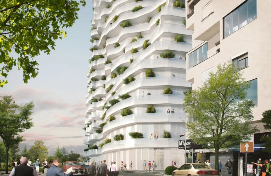 SHITET✨️: 1+1+2wc & Ballkon Gjigand 📍Qender, Tirana's Rock | 574,000€ | 4500€/m2 🔥 Ndertim V.2026