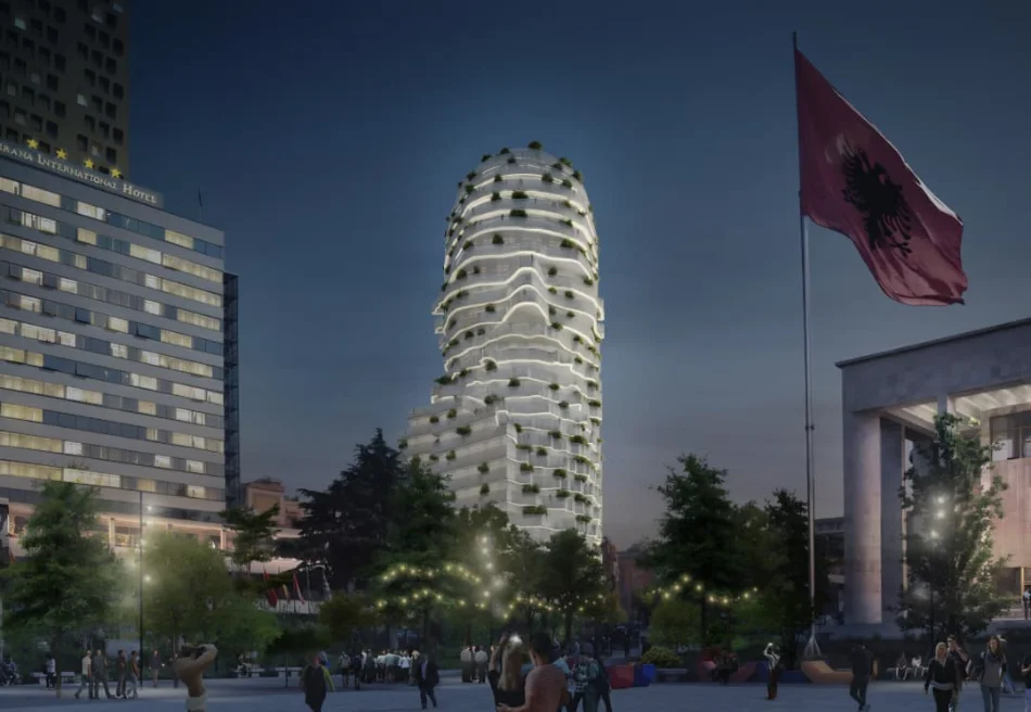 SHITET✨️: 1+1+2wc & Ballkon Gjigand 📍Qender, Tirana's Rock | 574,000€ | 4500€/m2 🔥 Ndertim V.2026