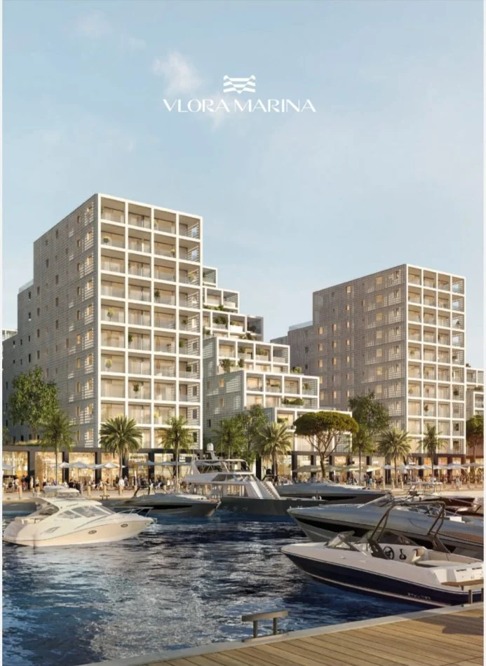 SHITET: 1+1 (+1 Post Parkimi) 📍(Vlora Marina - VIJE E PARE🔥🔥🔥) 430,000€ | 102.18m² | PAGESE ME KESTE