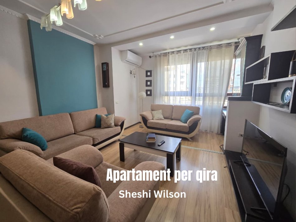 Tirane, jepet me qera apartament 2+1+Ballkon Kati 5, 100 m² 900 € (Prane Juridikut)