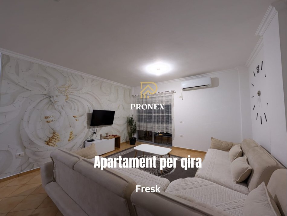 Tirane, jepet me qera apartament 2+1+Ballkon Kati 3, 90 m² 450 € (Fresk)