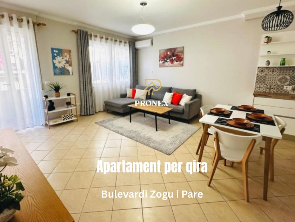 Tirane, jepet me qera apartament 1+1 Kati 2, 69 m² 750 € (Bulevard Zogu i Pare)