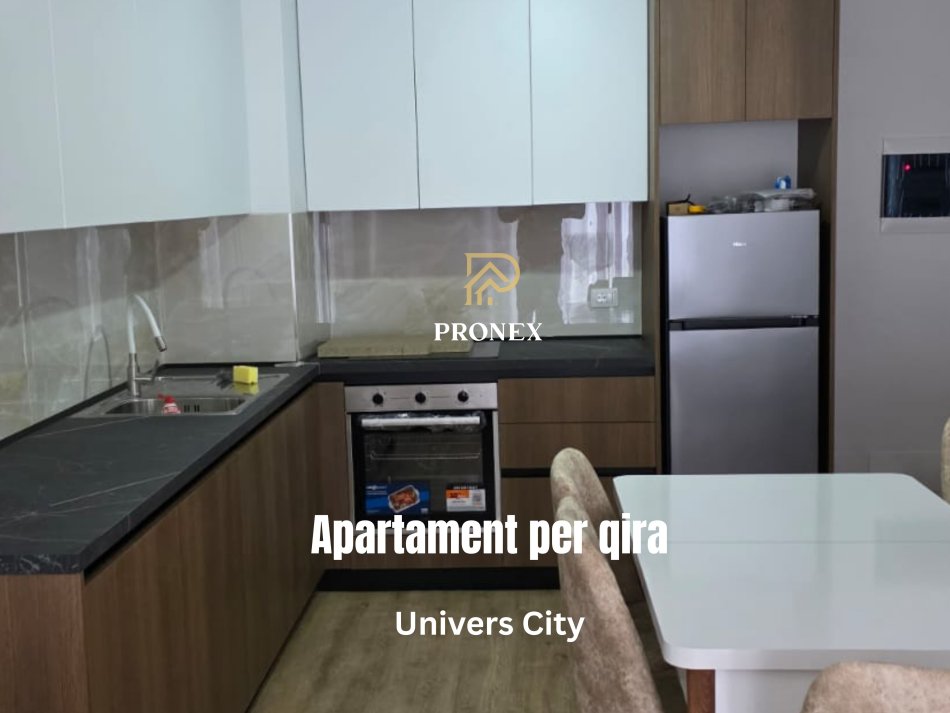 Tirane, jepet me qera apartament 2+1 Kati 2, 75 m² 500 € (Univers City)