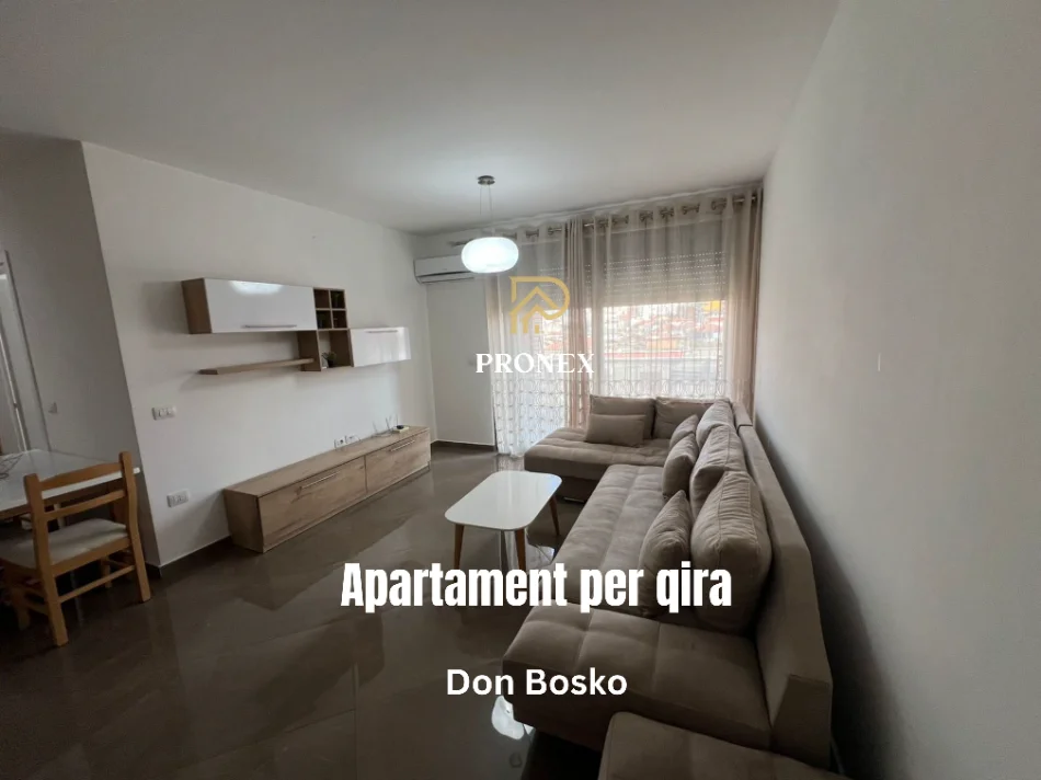 Tirane, jepet me qera apartament 2+1 Kati 5, 100 m² 800 € (Fiori Di Bosco , Don Bosko)
