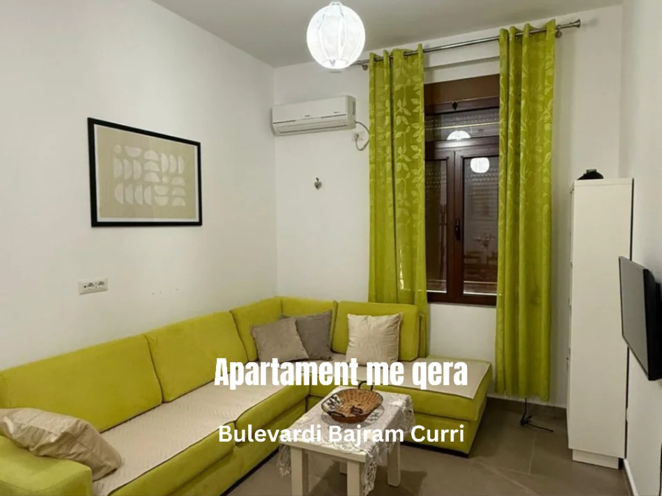 Tirane, jepet me qera apartament 1+1 Kati 4, 40 m² 600 € (Bulevardi Bajram Curri)