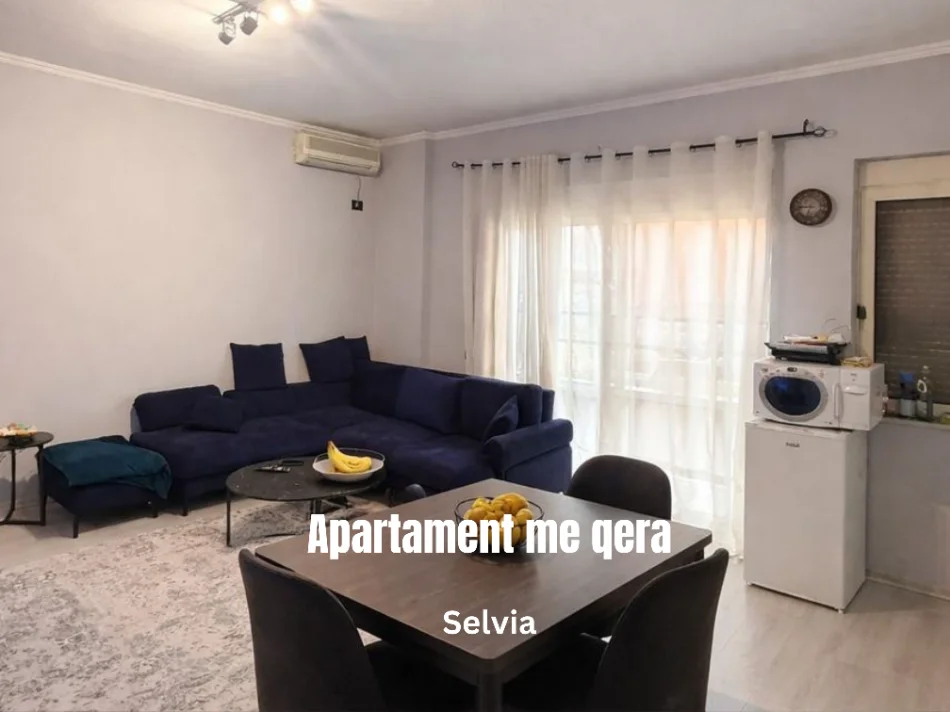 Tirane, jepet me qera apartament 1+1 Kati 1, 70 m² 600 € (Selvia)