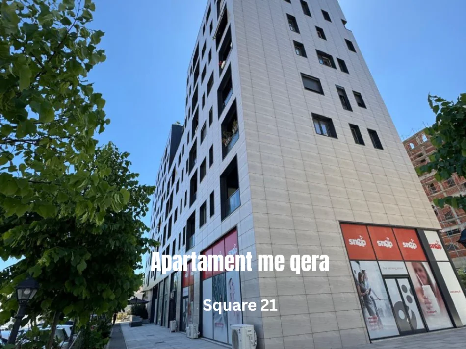 Tirane, jepet me qera apartament 1+1 Kati 3, 650 € (Square 21 / Rruga Sali Butka)