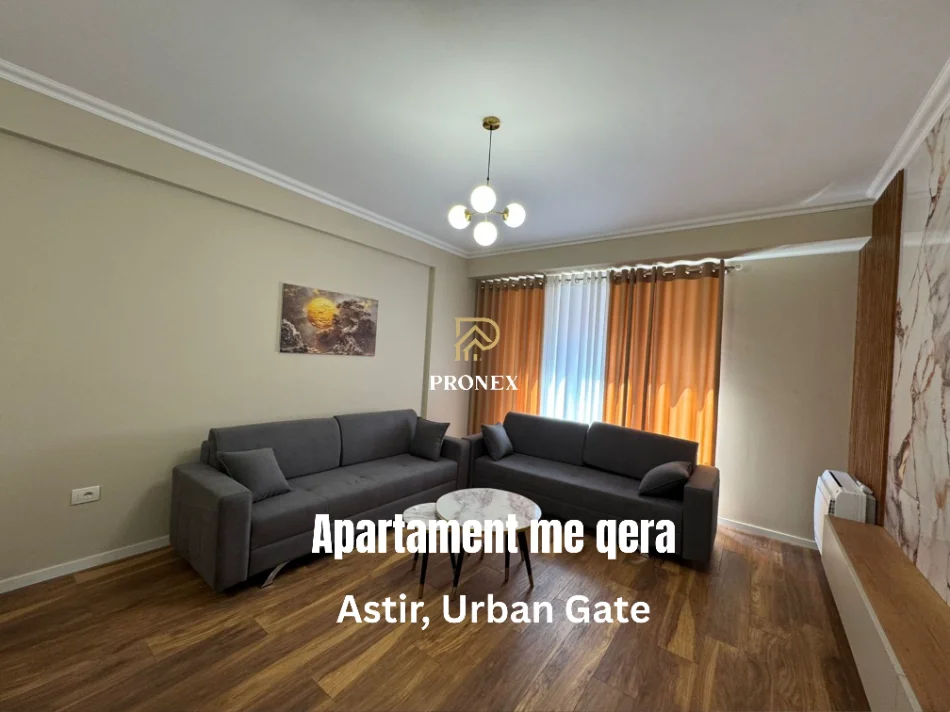 Tirane, jepet me qera apartament 1+1 Kati 3, 70 m² 500 € (Astir, Urban Gate)