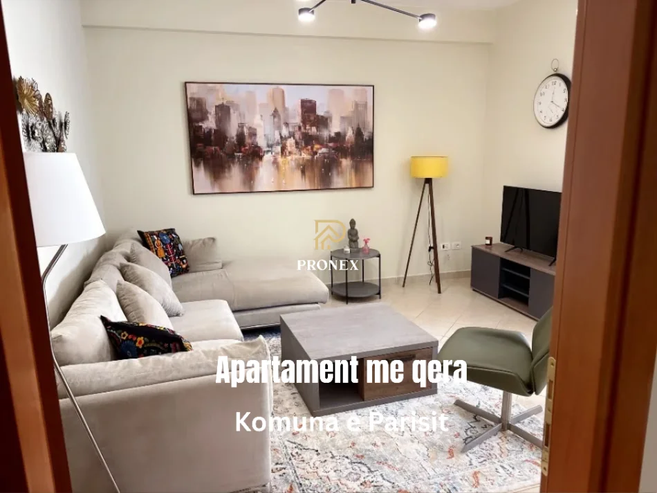 Tirane, jepet me qera apartament 1+1 Kati 4, 70 m² 750 € (Komuna e Parisit)