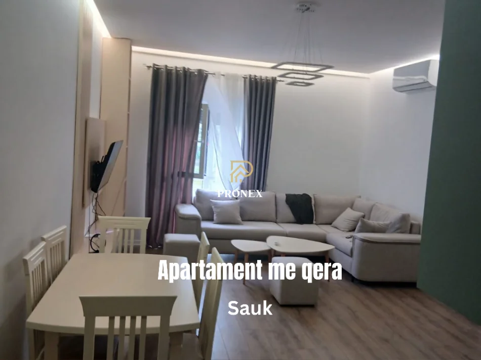Tirane, jepet me qera apartament 2+1 Kati 1, 90 m² 600 € (Sauk)