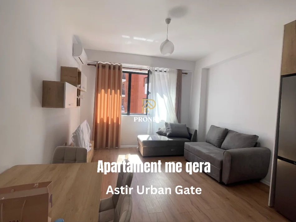 Tirane, jepet me qera apartament 1+1 Kati 4, 75 m² 500 € (Astir, Urban Gate)