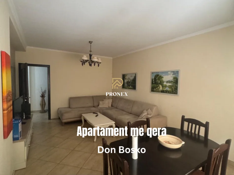 Tirane, jepet me qera apartament 2+1 Kati 3, 110 m² 650 € (Don Bosko)