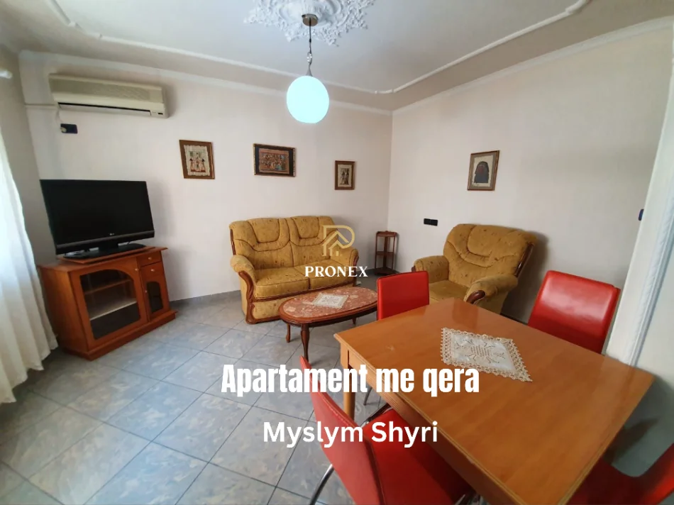 Tirane, jepet me qera apartament 1+1 Kati 5, 60 m² 550 € (Myslym Shyri)